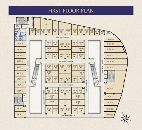 Mmillennia Cluster Plan for 1st Floor mmillennia Mmillennia Cluster Plan for 1st Floor