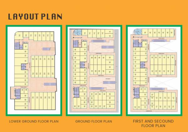 Layout Plan satyam-galleria Layout Plan
