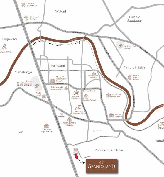  37-grandstand Location Plan