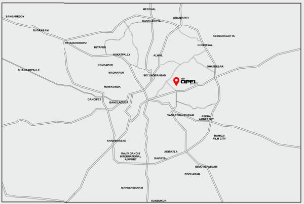  opel Location Plan