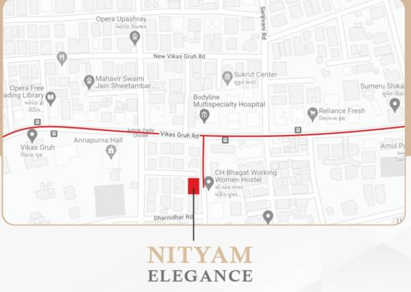  nityam-elegance Location Plan