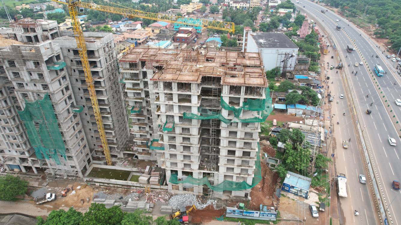  reserve Block A Construction Status July 24