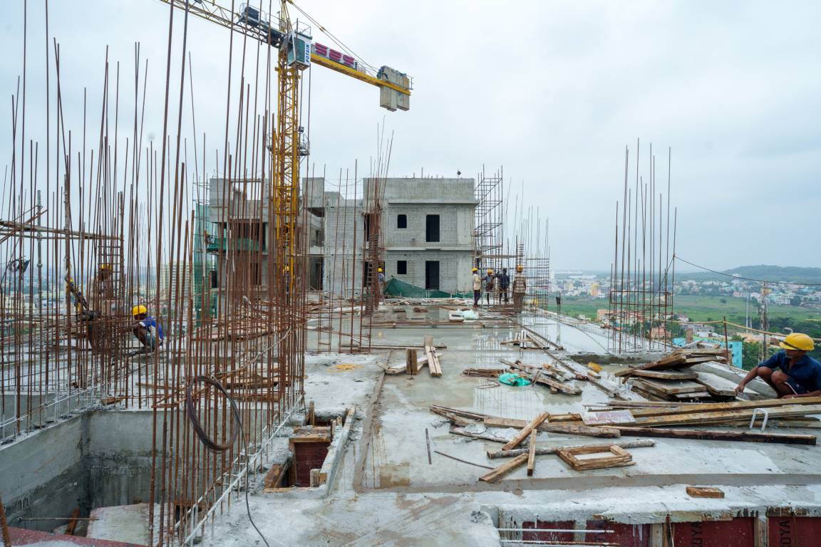  reserve Block A Construction Status June 24