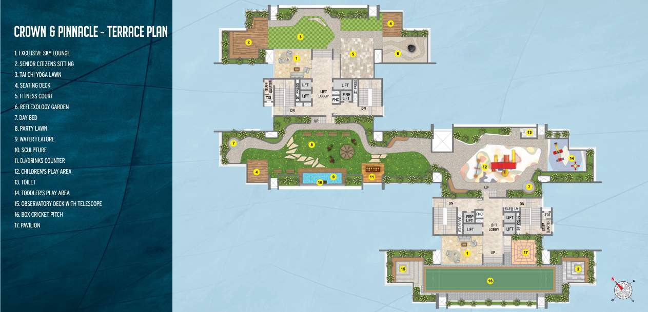  levels Block A Cluster Plan