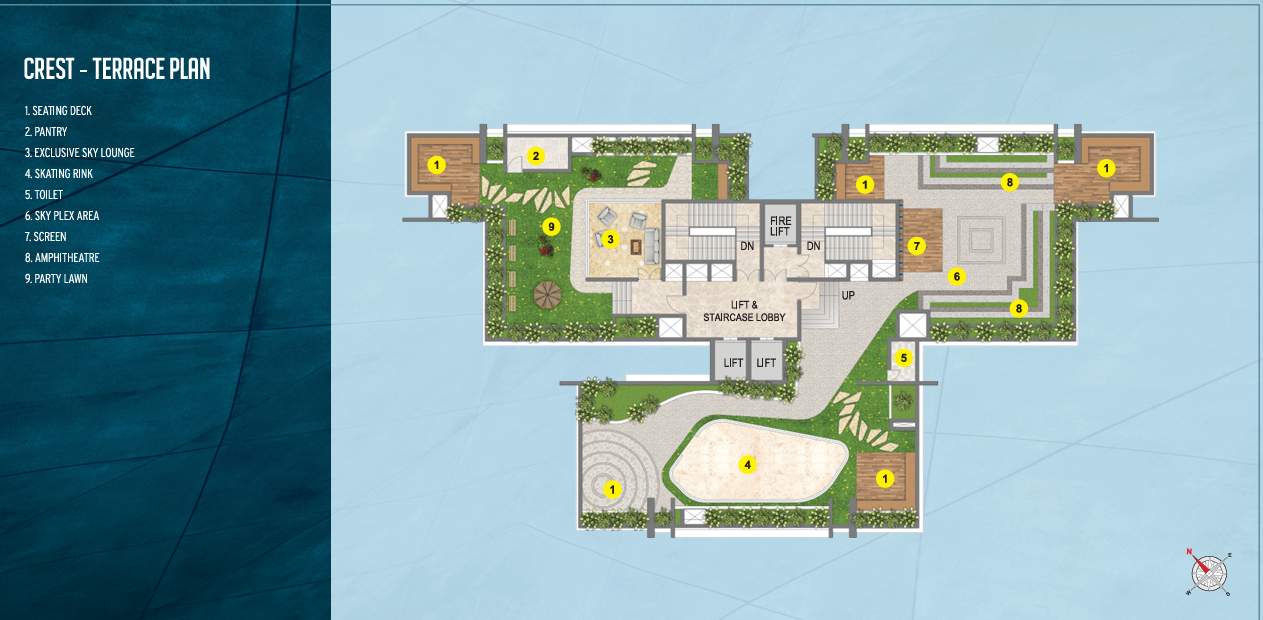  levels Block A Cluster Plan