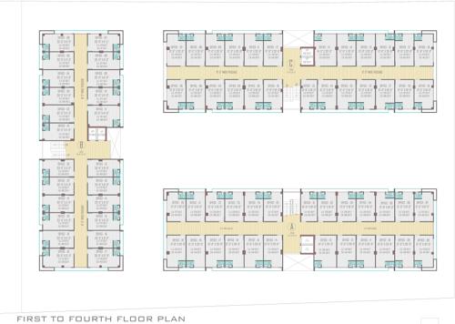  bijal-business-centre A To C Cluster Plan From 1st To 4th Floor