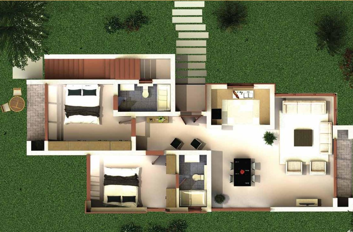  el tesoro phase ii Block 2 Cluster Plan For Ground Floor
