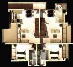  el-tesoro-phase-ii Block 3 Cluster Plan For 1st Floor