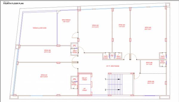  shree-status A Cluster Plan For 4th Floor