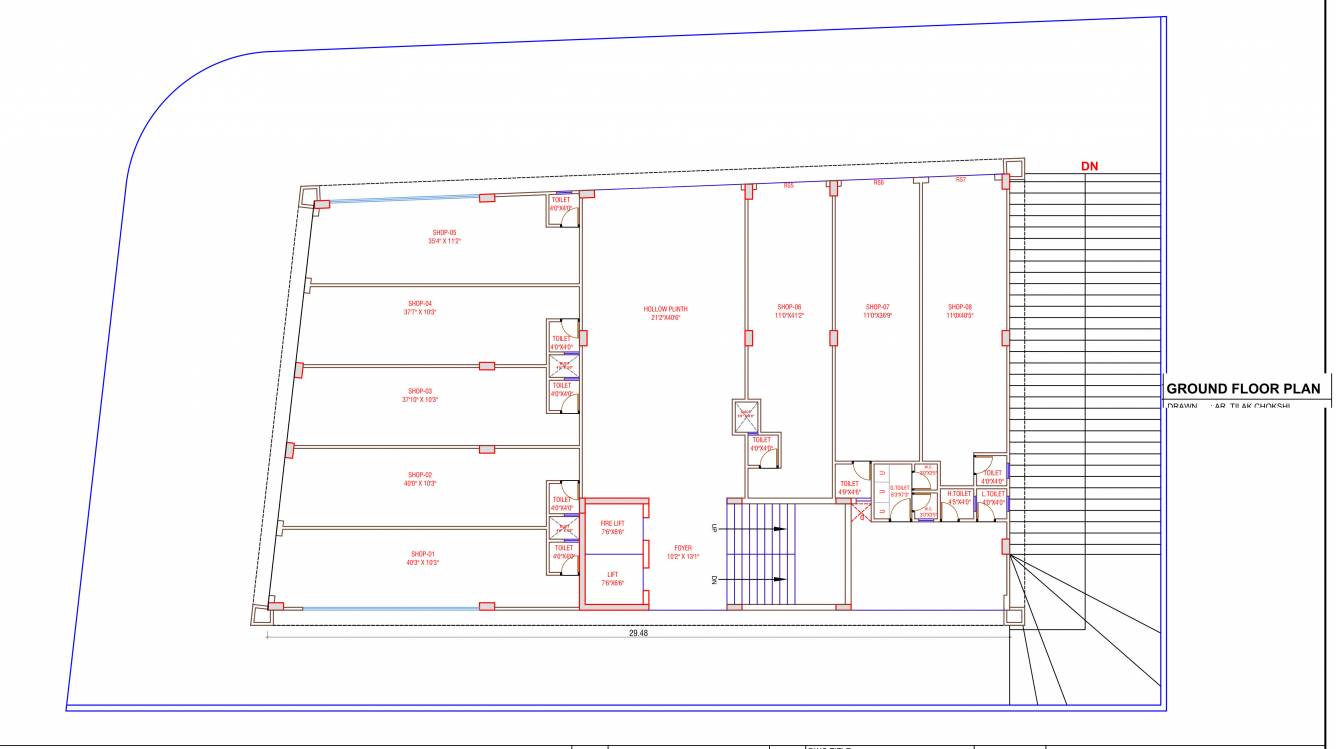  shree status A Cluster Plan For Ground Floor