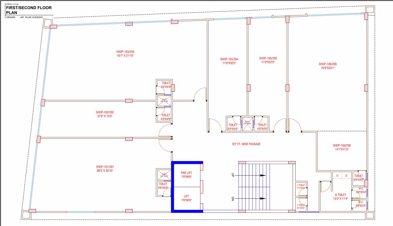  shree status A Cluster Plan From 1st To 2nd Floor