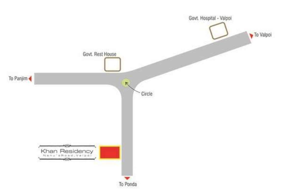  khan residency Location Plan