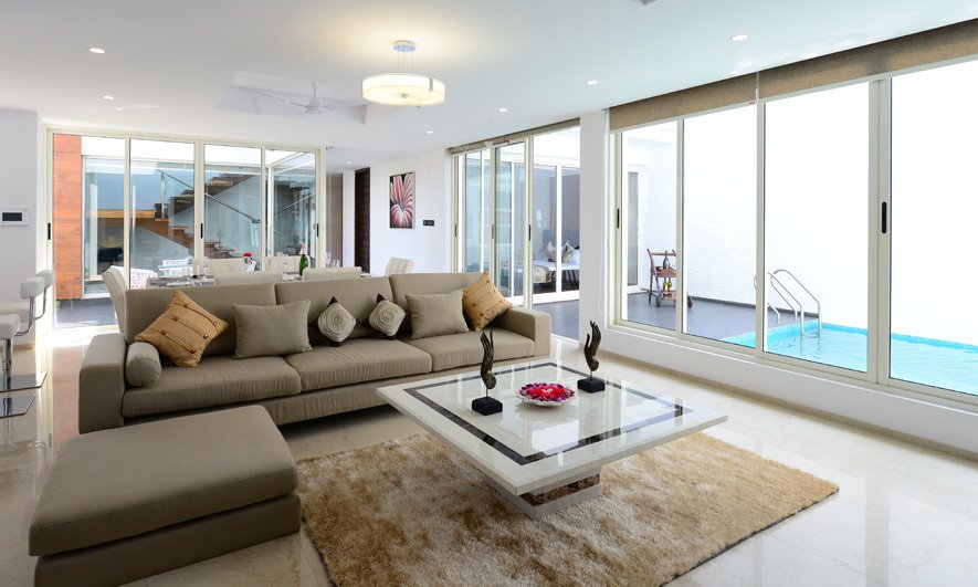  villas phase i Living Area