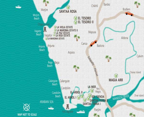  la-paz-estate Location Plan