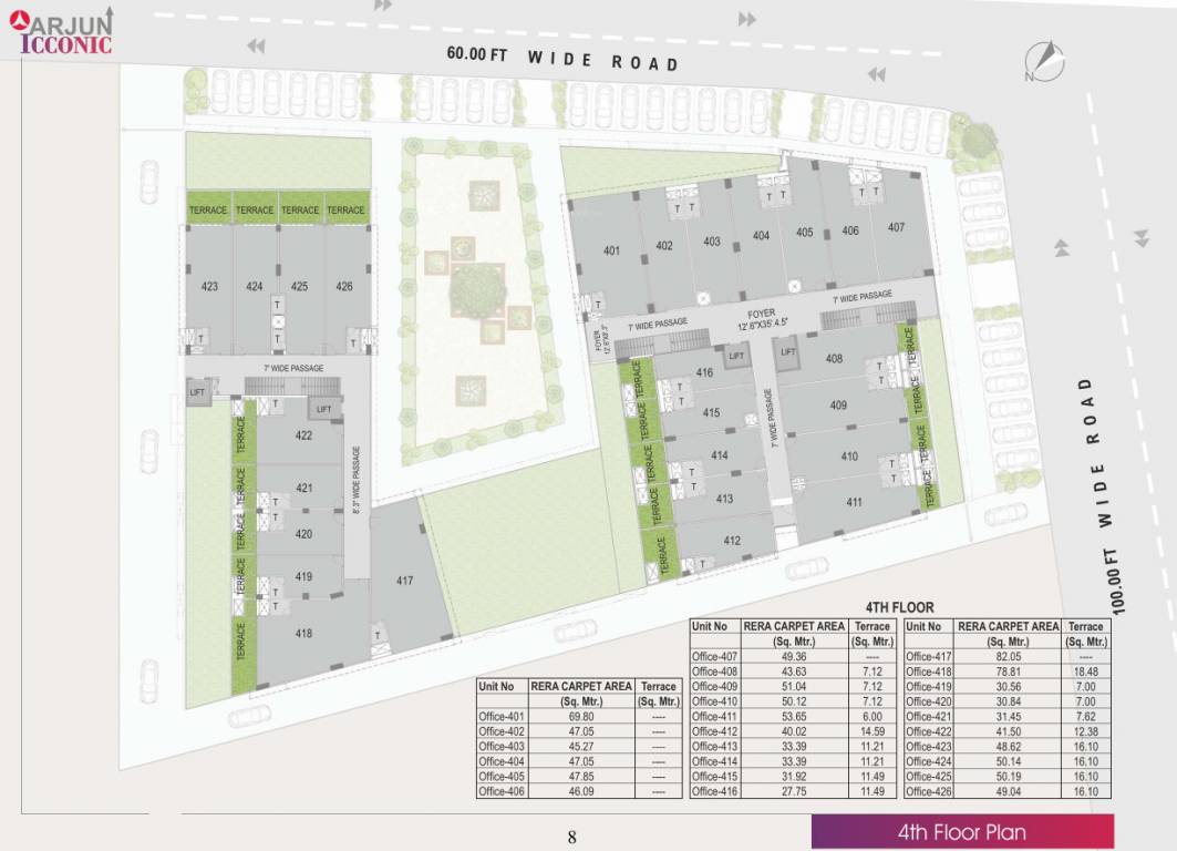  icconic A Cluster Plan For 4th Floor