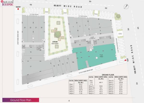  icconic A Cluster Plan For Ground Floor