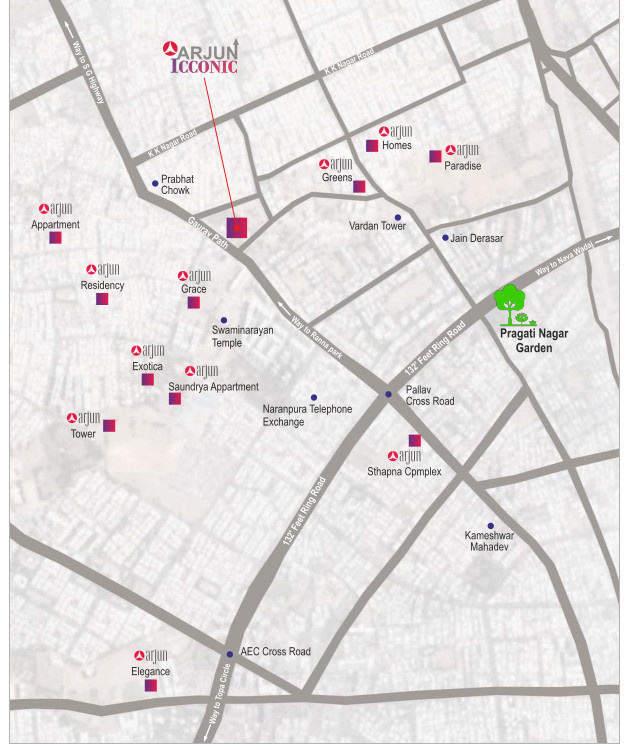  icconic Location Plan