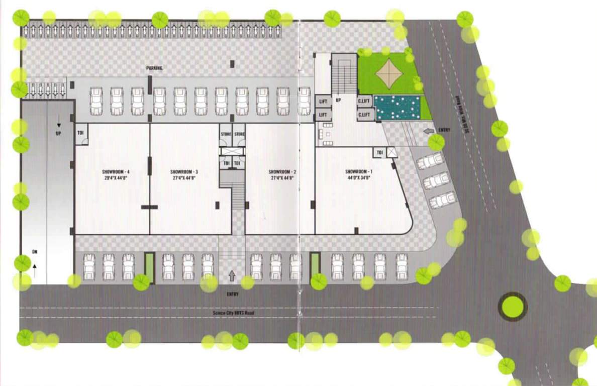  dream rise Dream Rise Ground Floor Cluster Plan