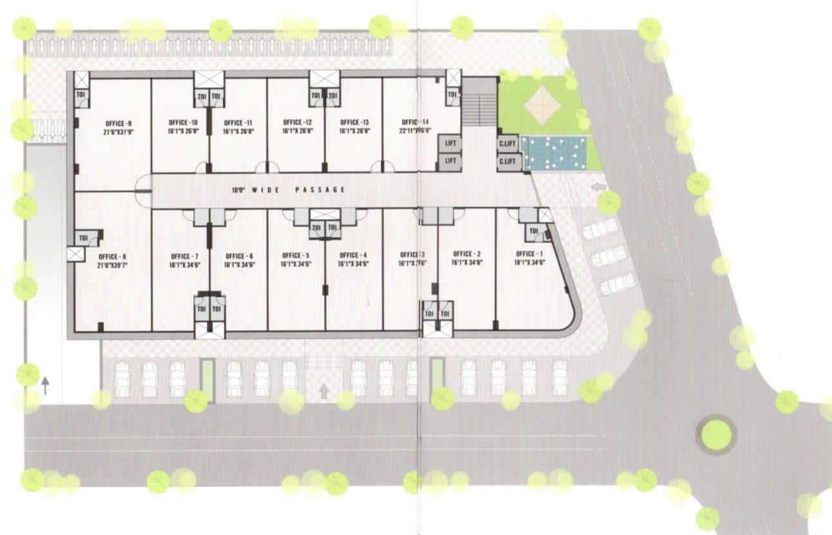  dream rise Dream Rise Typical Floor Cluster Plan