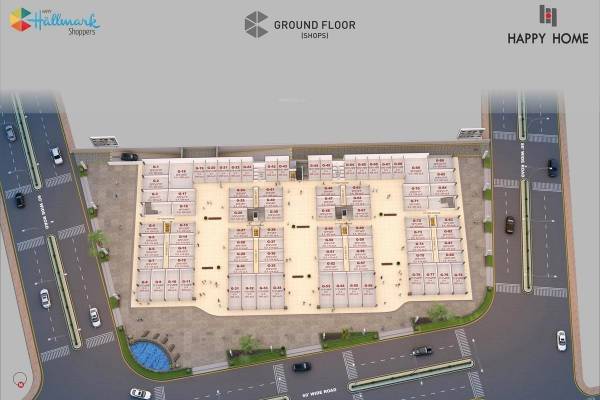 Hallmark Shoppers Cluster Plan for ground Floor hallmark-shoppers Hallmark Shoppers Cluster Plan for ground Floor