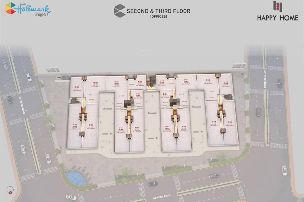 hallmark shoppers Hallmark Shoppers Cluster Plan from 2nd to 3rd Floor