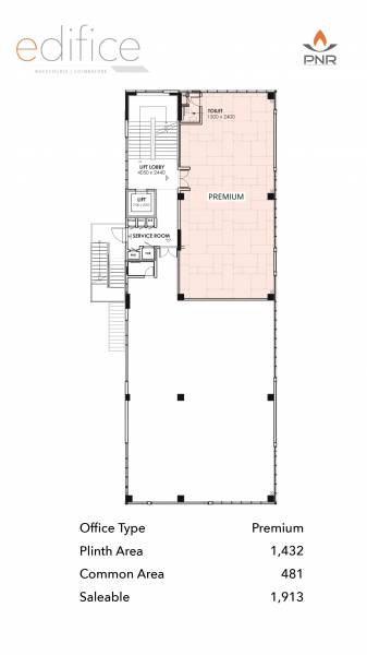  edifice Edifice Cluster Plan for Typical Floor