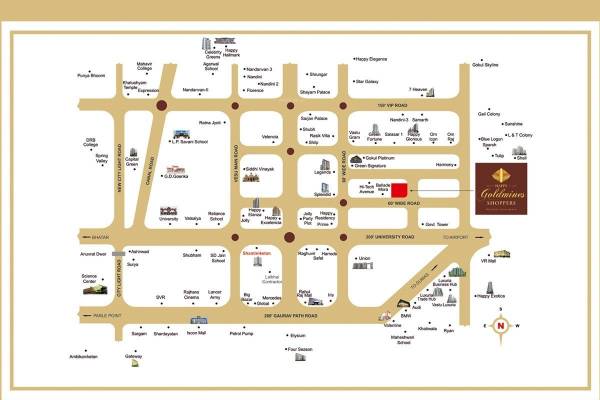  goldmines-shoppers Location Plan