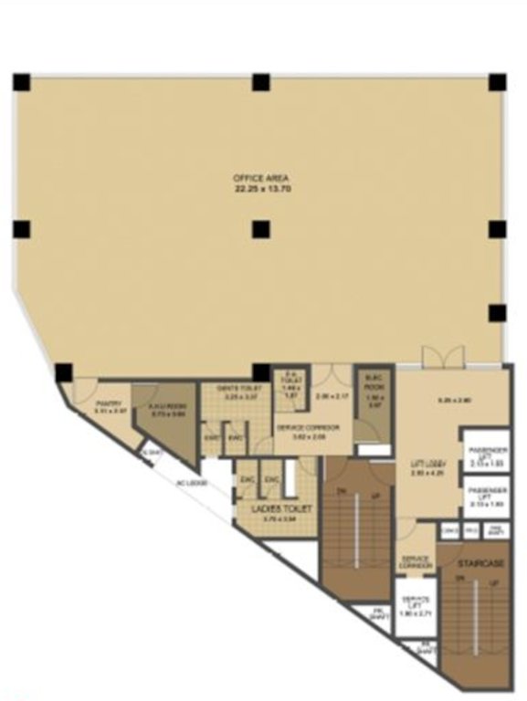  vista Vista Cluster Plan for Typical Floor