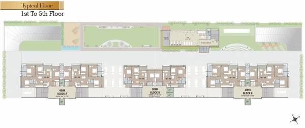  darshanam-grand Block A Cluster Plan
