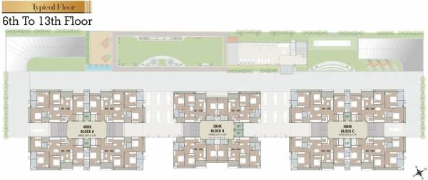  darshanam-grand Block C Cluster Plan