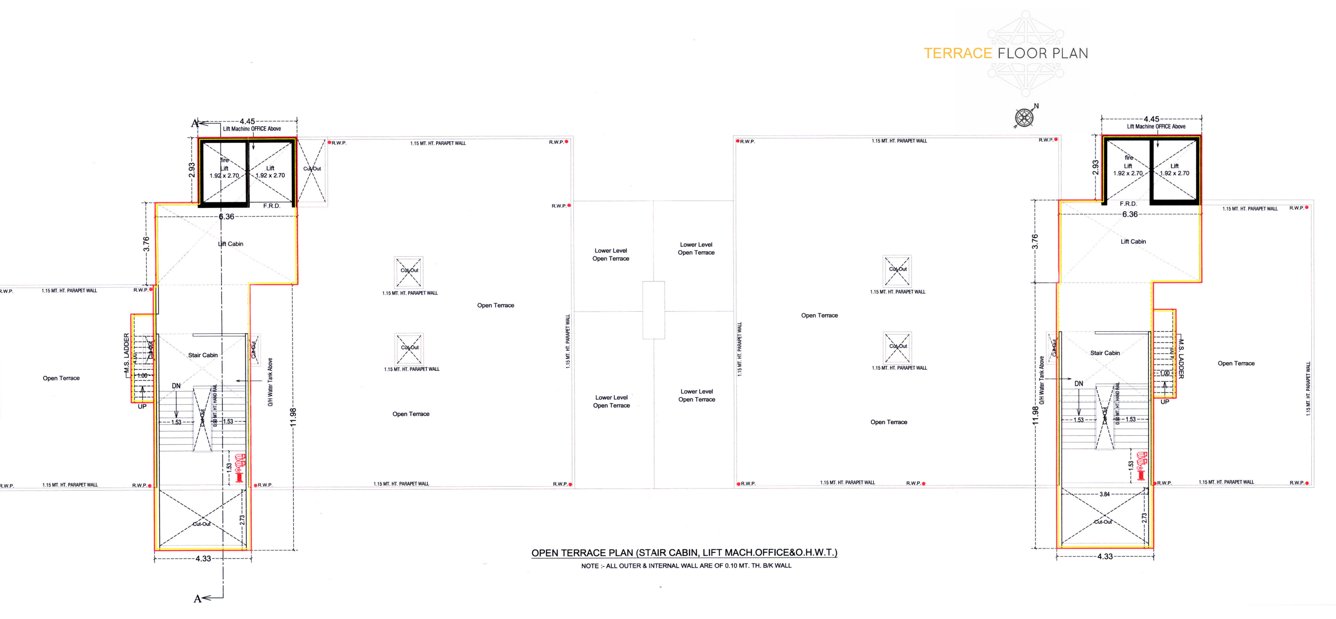  grand emporio Block A & B Cluster Plan for 7th Floor