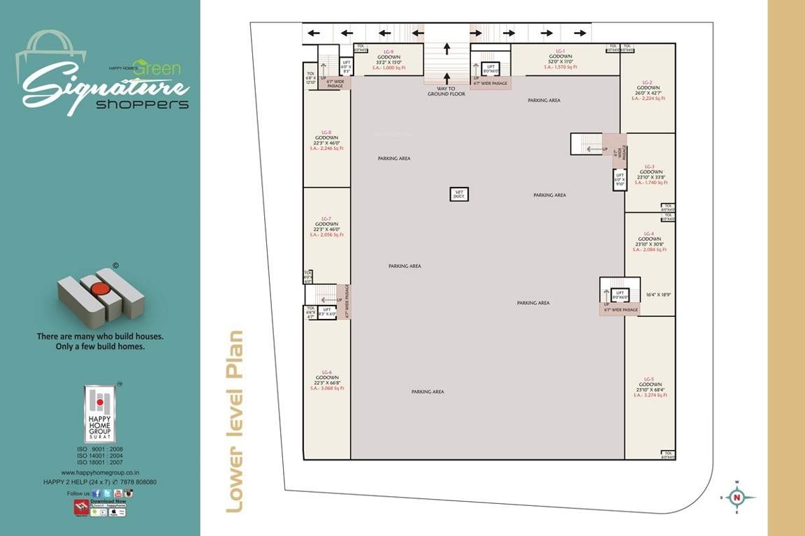 green signature shoppers Green Signature Shoppers Cluster Plan