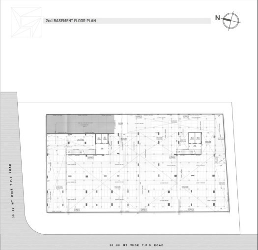  square Tower A Basement Cluster Plan