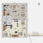  sai-krishna-flats Sai Krishna Flats Cluster Plan for 1st Floor