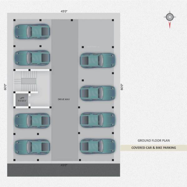  sai-krishna-flats Sai Krishna Flats Cluster Plan for ground Floor
