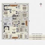  sai-krishna-flats Sai Krishna Flats Cluster Plan from 2nd to 3rd Floor