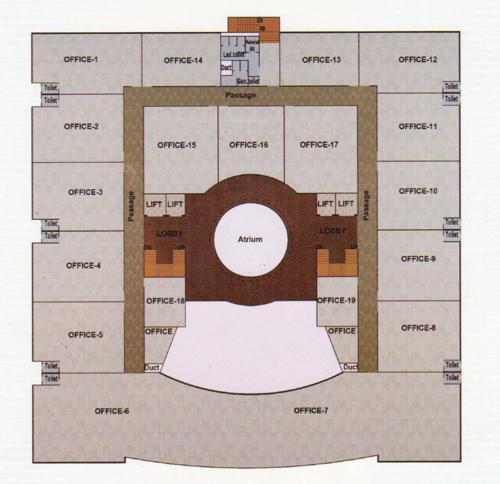  incube-business-centre Incube Business Centre Cluster Plan For 3rd Floor
