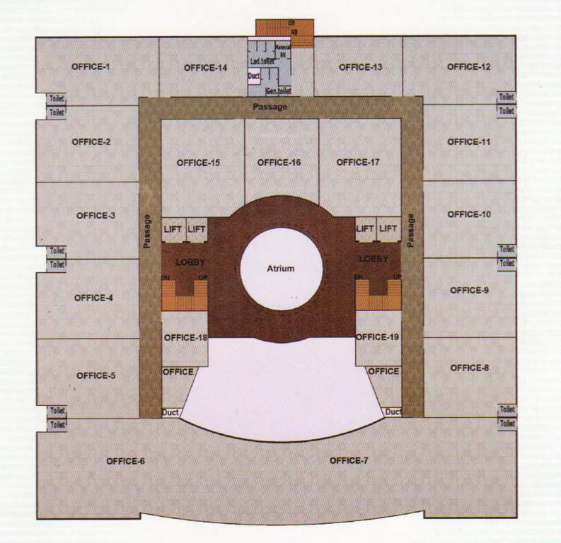  incube business centre Incube Business Centre Cluster Plan For 3rd Floor