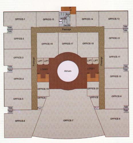  incube-business-centre Incube Business Centre Cluster Plan For 4th Floor