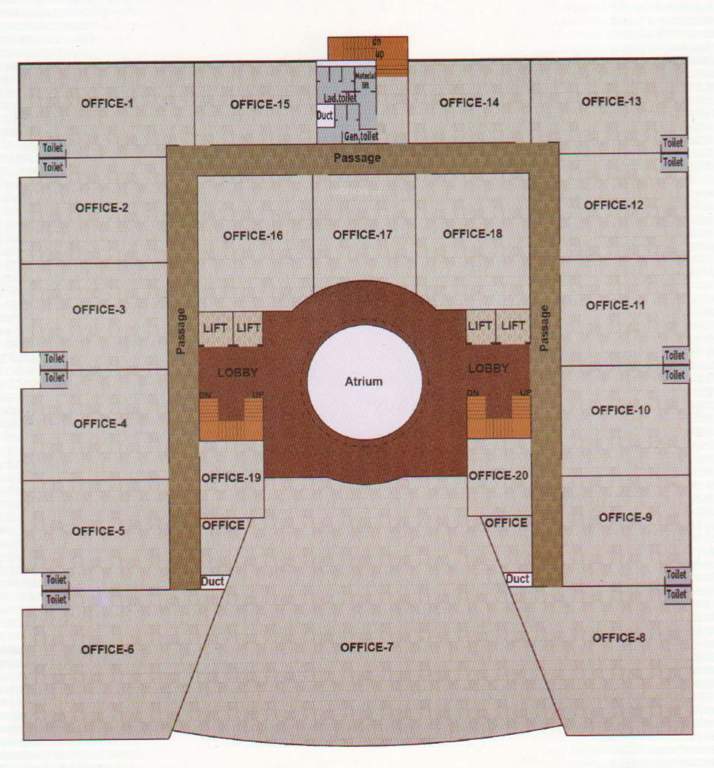  incube business centre Incube Business Centre Cluster Plan For 4th Floor