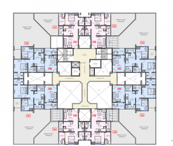 clusterPlan of Umiya Dreams Icon