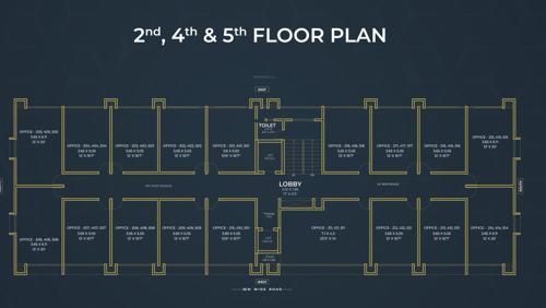  urbania Nisham Urbania Cluster Plan From 2nd To 5th Floor Expect 3rd