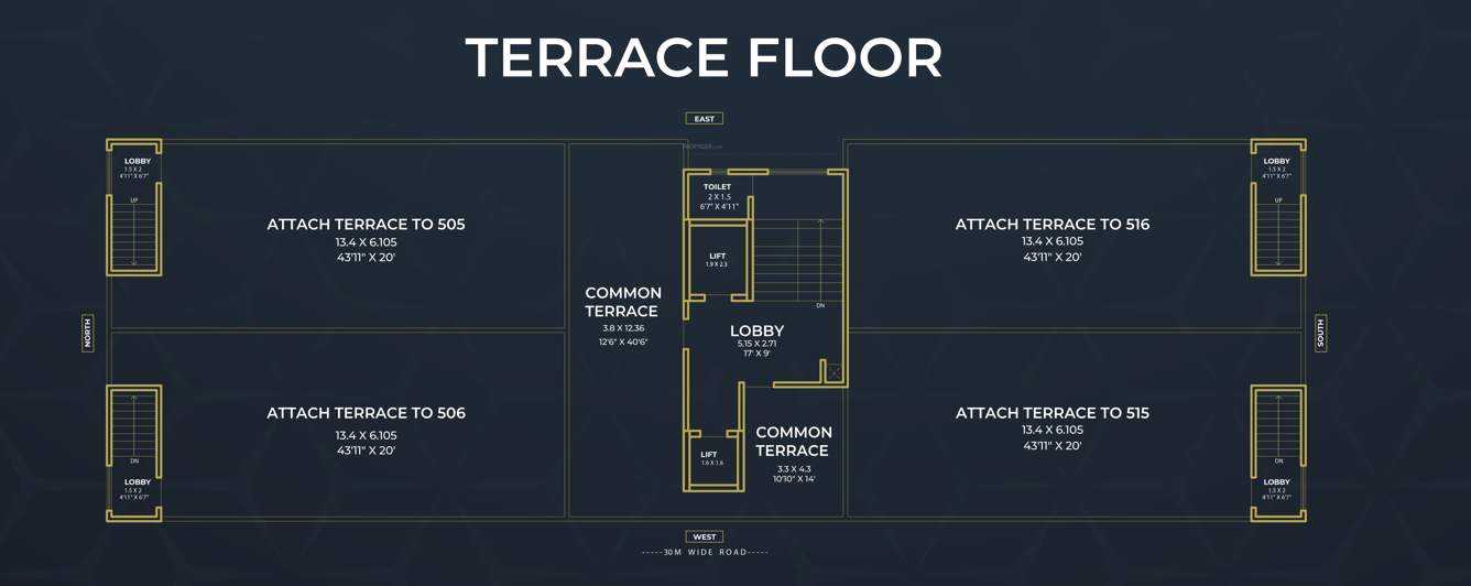 urbania Nisham Urbania Terrace Cluster Plan