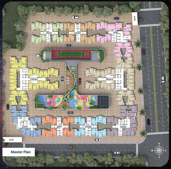  vinay-unique-residency-bldg-no-10-known-as-sky Master Plan