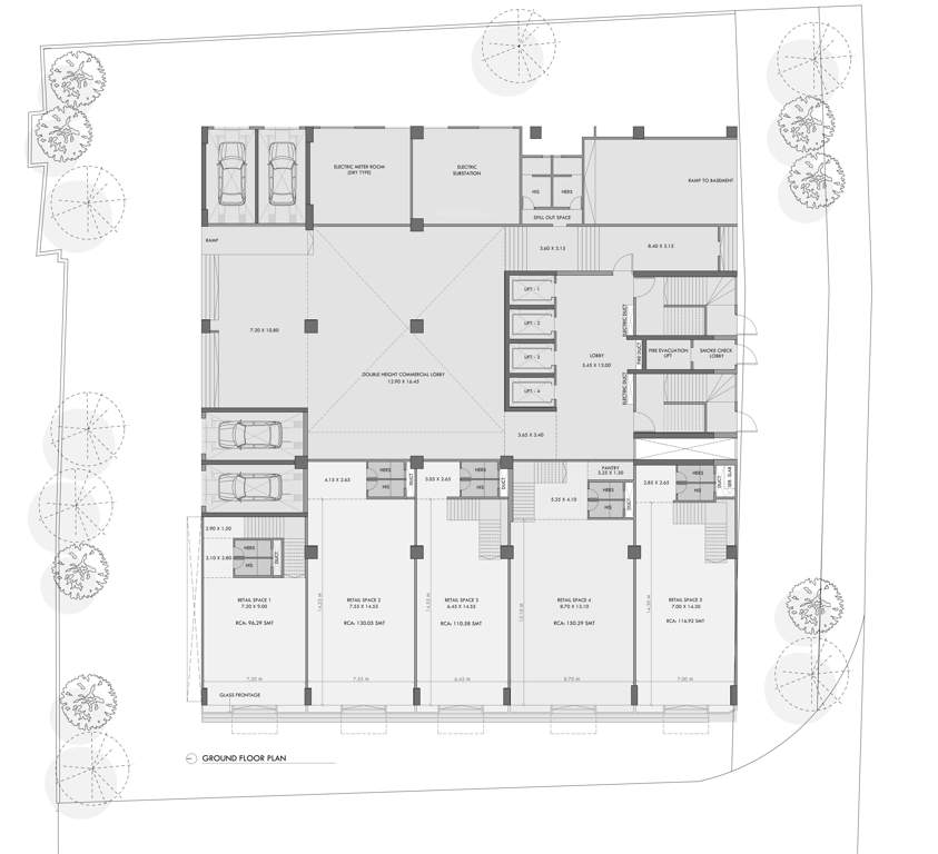  63 gold medal avenue 63 Gold Medal Avenue Cluster Plan For Ground Floor