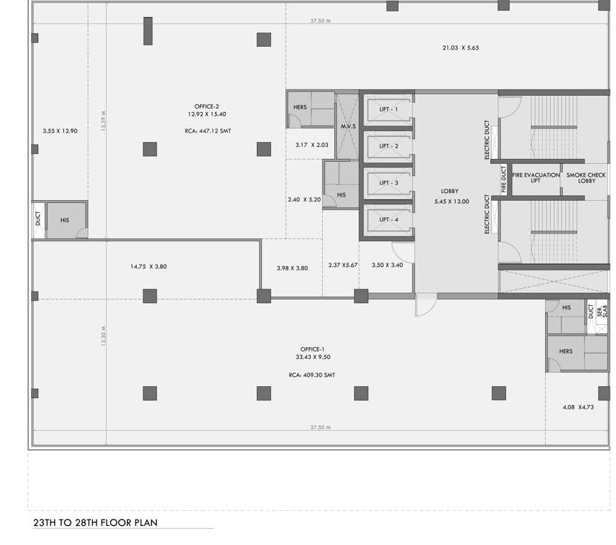  63 gold medal avenue 63 Gold Medal Avenue Cluster Plan From 23th To 28th Floor