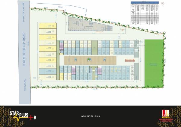  star-plus-b Star Plus B Cluster Plan for ground Floor