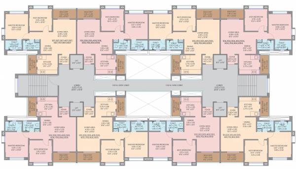  gokuldham-residency Gokuldham Residency Cluster Plan