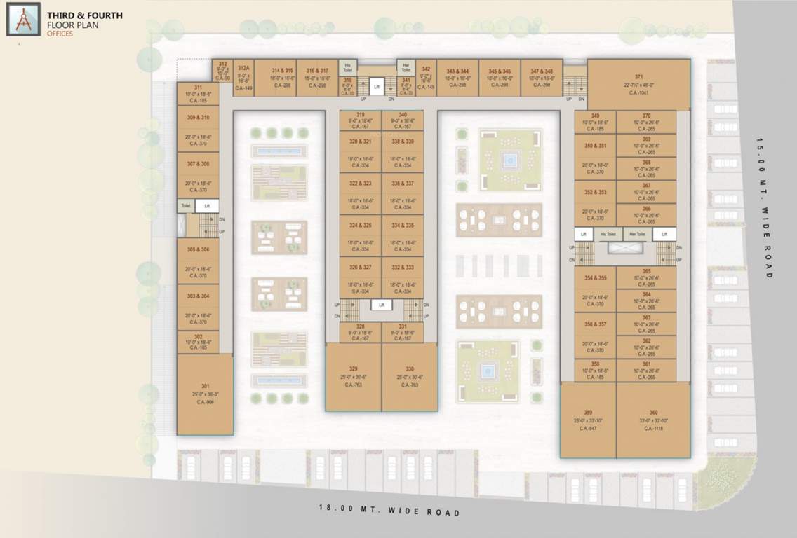  the galleria shopping hub The Galleria Shopping Hub Cluster Plan From 3rd To 4th Floor