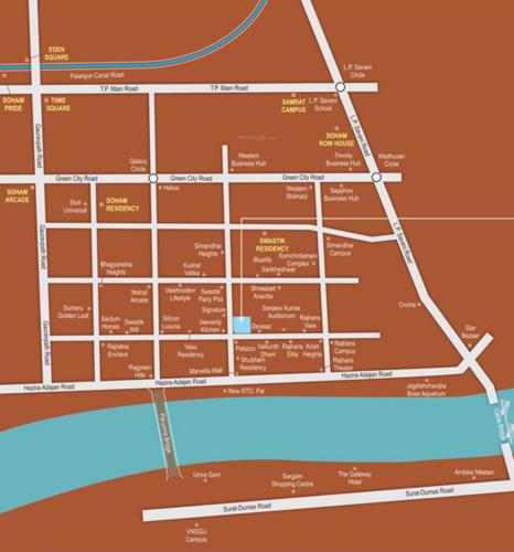  the-galleria-shopping-hub Location Plan